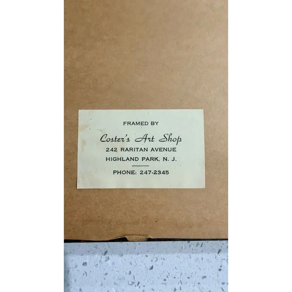 Set of 2 Vintage Edward Penfield Vintage Print 1979 | Home Decor Wall Art - Picture 3 of 5